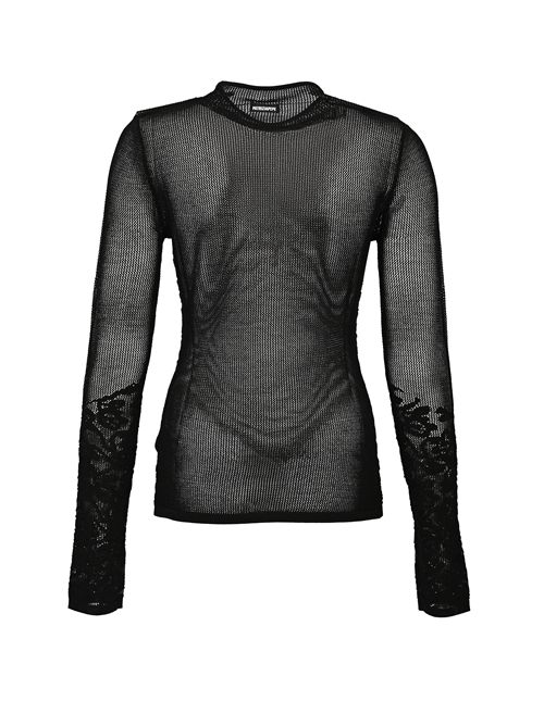 Maglia Dolcevita a taglio vivo effetto pizzo Patrizia Pepe | 8K0344 K284K103